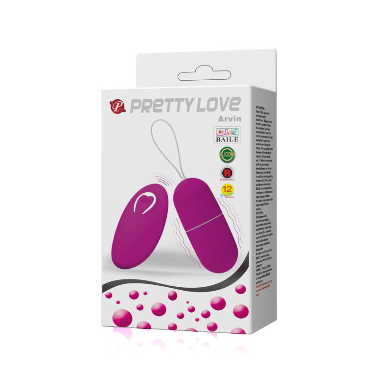 PRETTY LOVE - UOVO VIBRANTE ARVIN TELECOMANDO 12V - immagine 2
