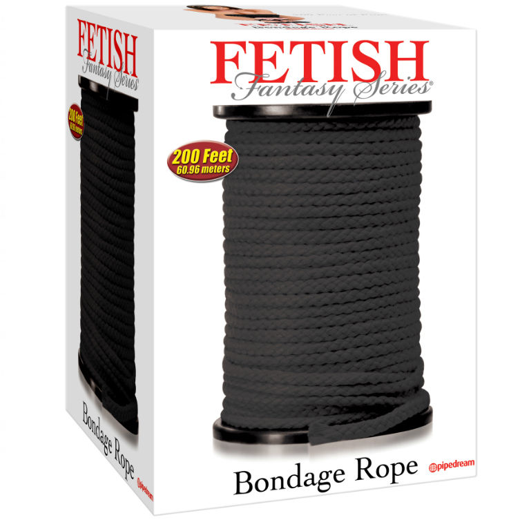 FETISH FANTASY SERIES - CORDA BONDAGE SERIE NERA 60,96 METRI - immagine 2
