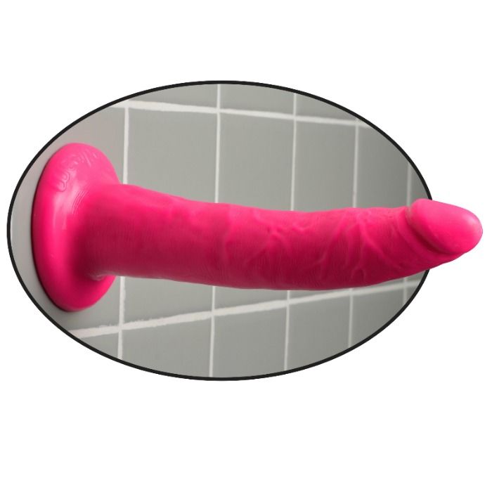 DILLIO - DILDO 17,8 CM - ROSA - immagine 3