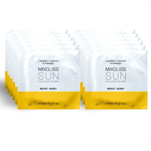 MIXGLISS – LUBRIFICANTE A BASE SILICONE AROMA MONOI 12 MONODOSE 4ML