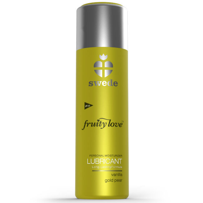 SWEDE - FRUITY LOVE LUBRIFICANTE VANIGLIA GOLD PERA 50 ML - immagine 2