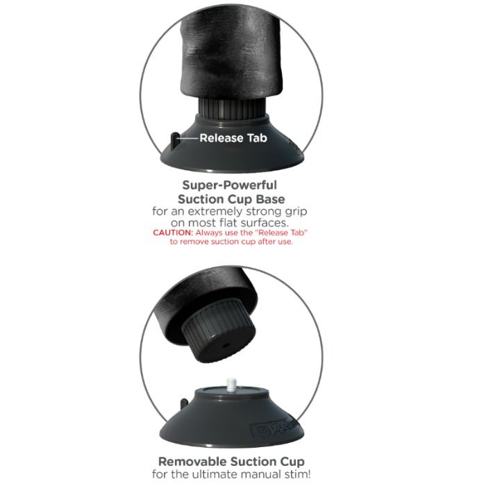 KING COCK - DILDO VIBRANTE CON TESTICOLI 23 CM NERO - immagine 2