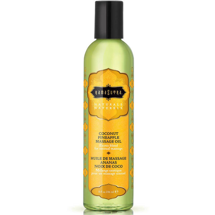 KAMASUTRA – OLIO DA MASSAGGIO NATURALS PIÑA COLADA 236ML