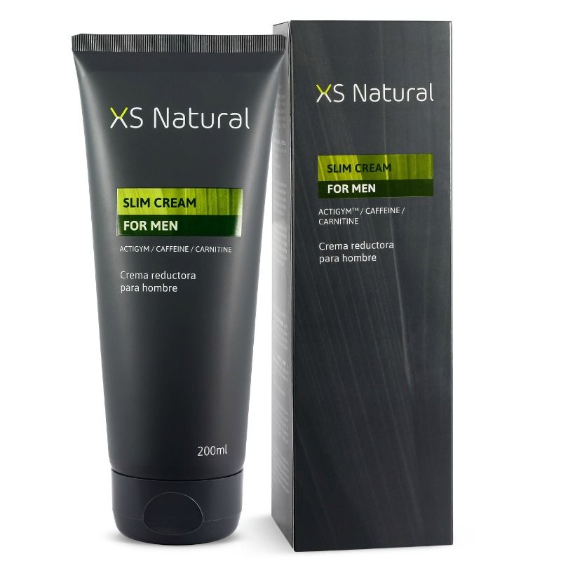 500 COSMETICS – XS CREMA NATURALE PER UOMO. CREMA SNELLENTE E BRUCIATORE DI GRASSI PER RIDURRE I GRASSI ADDOME
