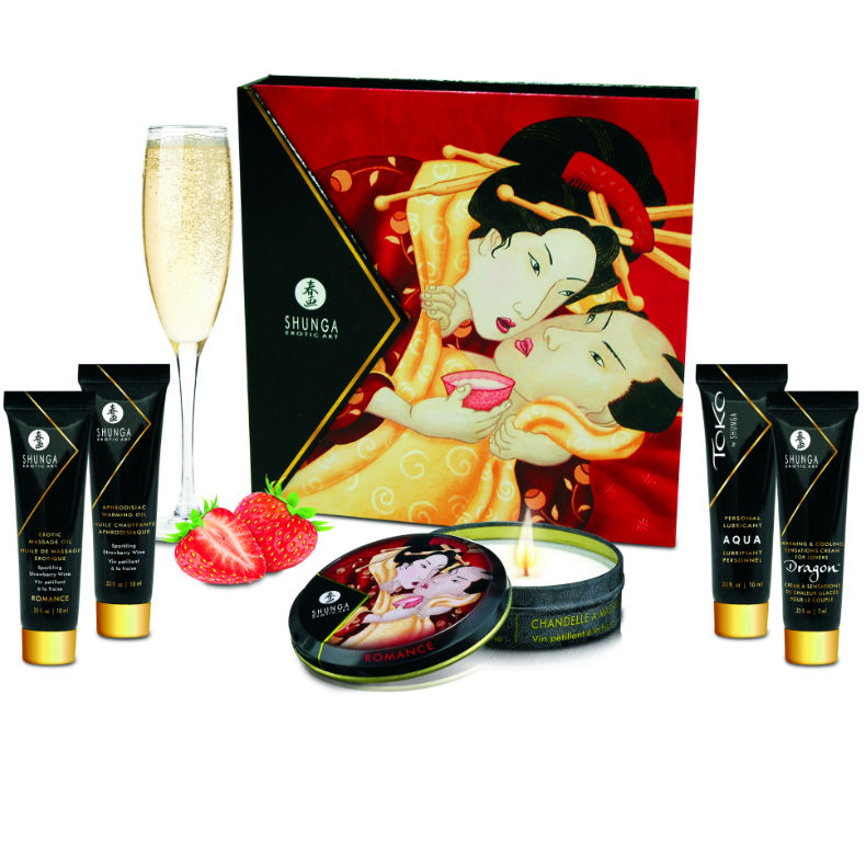 SHUNGA - KIT SEGRETO GEISHA FRAGOLE E CAVA - immagine 3