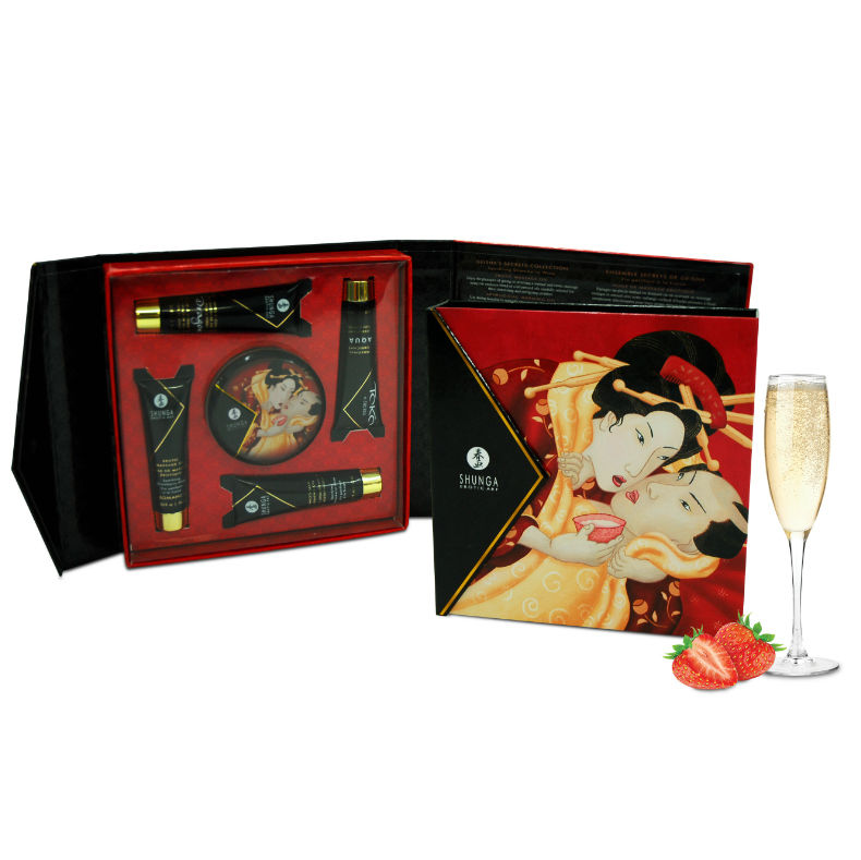 SHUNGA - KIT SEGRETO GEISHA FRAGOLE E CAVA - immagine 2
