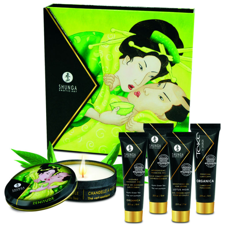 SHUNGA – KIT TÈ VERDE BIOLOGICO GEISHA SEGRETO