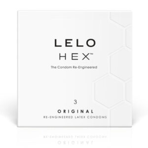 LELO – SCATOLA PER PRESERVATIVI HEX 3 UNIT