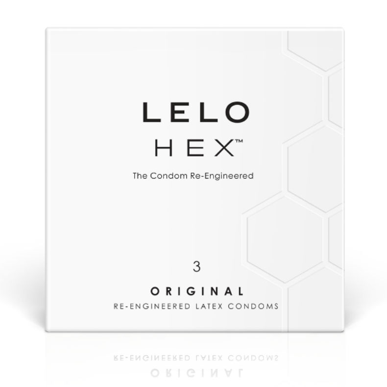 LELO – SCATOLA PER PRESERVATIVI HEX 3 UNIT