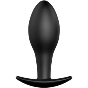 PRETTY LOVE - PLUG ANALE ANCORANTE IN SILICONE 8.5 CM NERO