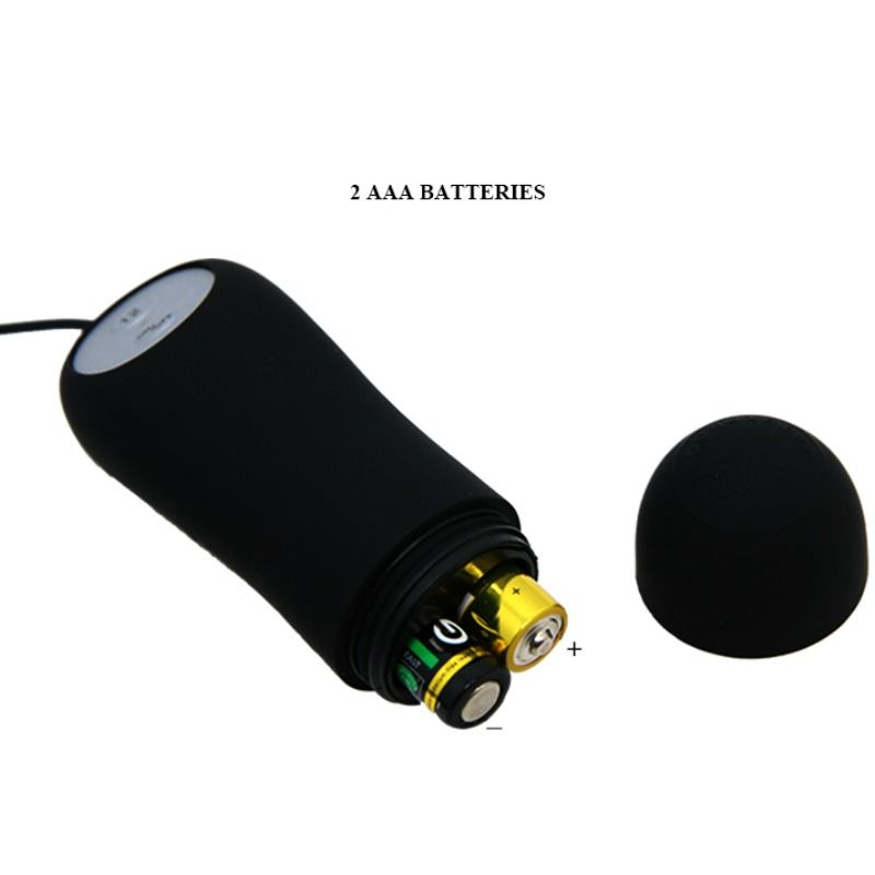 PRETTY LOVE - PLUG ANALE ANCORANTE IN SILICONE 12 MODALIT DI VIBRAZIONE NERO - immagine 3