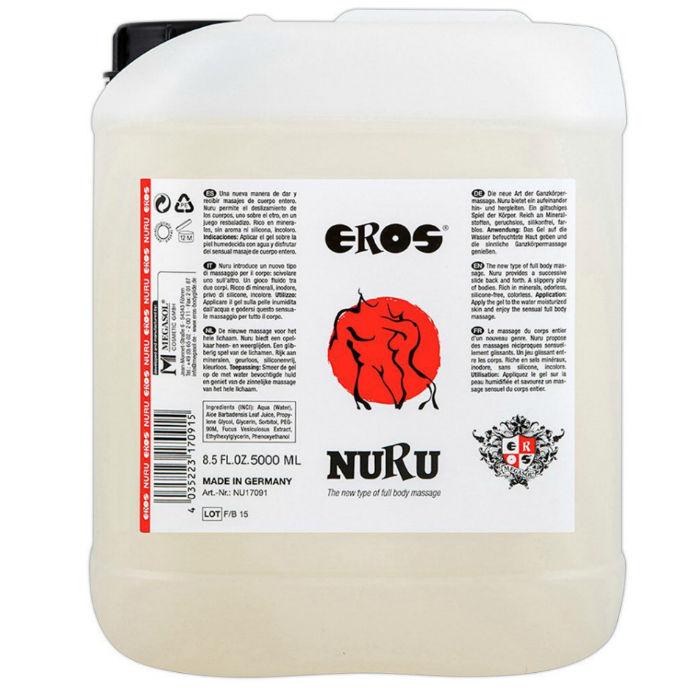 EROS – OLIO DA MASSAGGIO NURU RICCO DI MINERALI 5000 ML