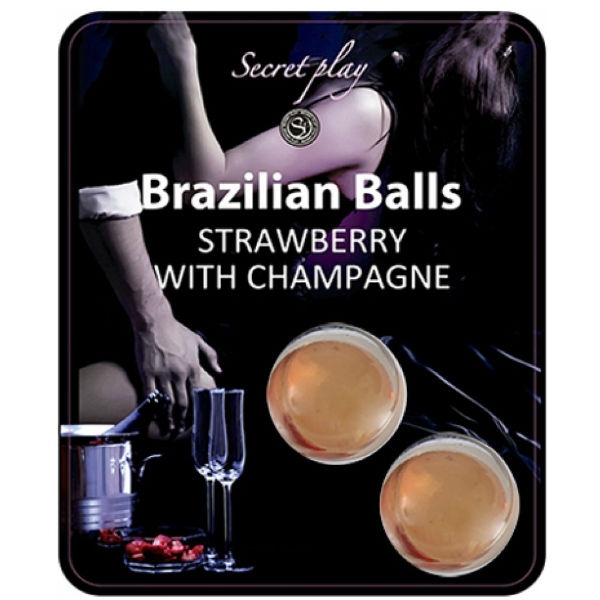 SECRETPLAY – SET DI PALLINE BRASILIANE FRAGOLA E CHAMPAGNE SECRETPLAY – SET DI PALLINE BRASILIANE FRAGOLA E CHAMPAGNE