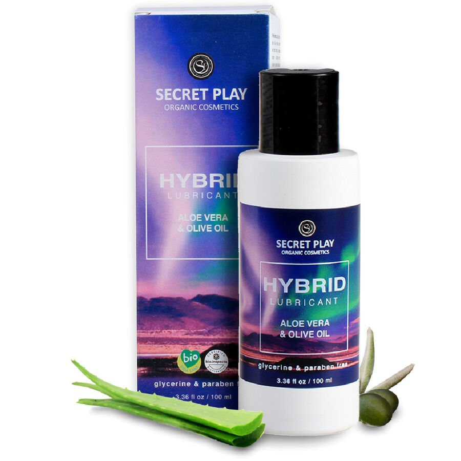 SECRETPLAY – LUBRIFICANTE BIOLOGICO IBRIDO 100 ML