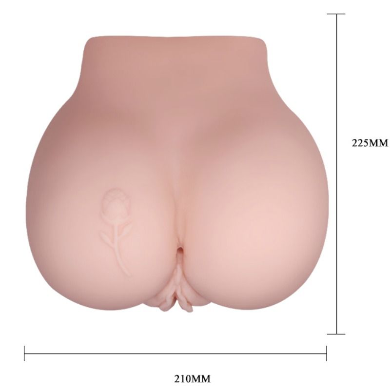 CRAZY BULL - VAGINA E ANO CON TATUAGGIO REALISTICO CON VIBRAZIONI - immagine 10