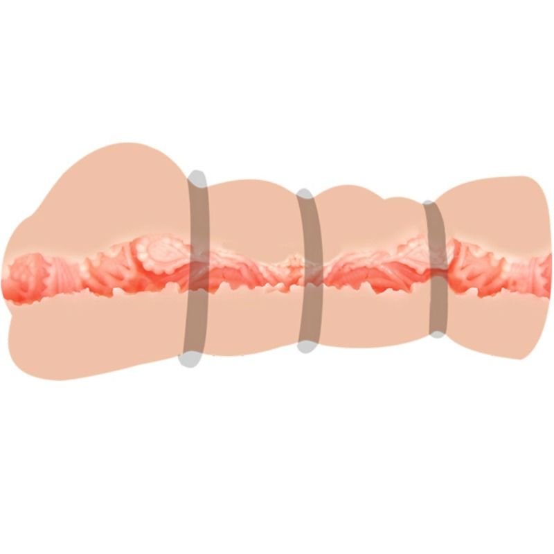 CRAZY BULL - MASTURBATORE VAGINA CON ANELLI - immagine 7