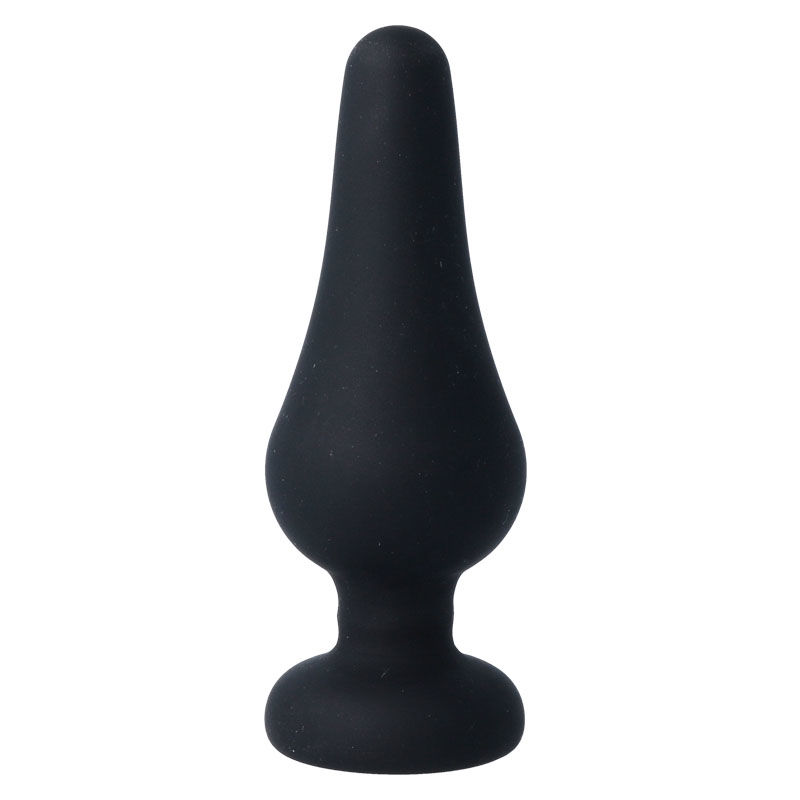 INTENSE - PLUG ANALE PIPO L SILICONE NERO 13 CM - immagine 3