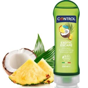 CONTROL – 2 EN 1 MASSAGE & PLEASURE EXOTIC 200 ML