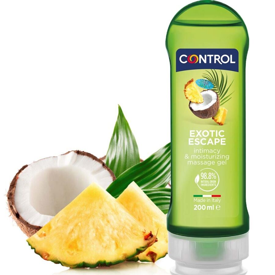 CONTROL – 2 EN 1 MASSAGGIO E PIACERE ESOTICO 200 ML