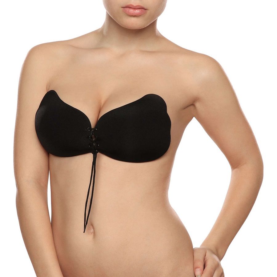 BYE-BRA – LACE-IT VALORIZZAZIONE PUSH-UP NERO COPPA A