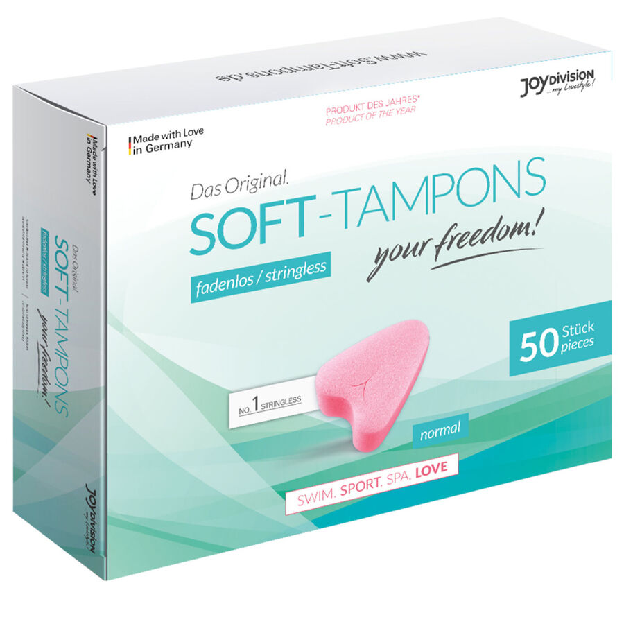 JOYDIVISION SOFT-TAMPONS – TAMPONI MORBIDI ORIGINALI 50 UDS
