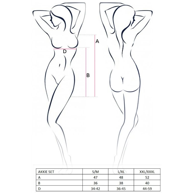 PASSION - WOMAN AKKIE SET DISFRAZ ENFERMERA L/XL - immagine 2