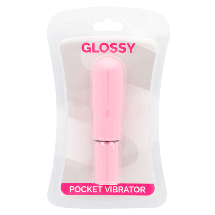 GLOSSY - VIBRATORE TASCABILE ROSA - immagine 2