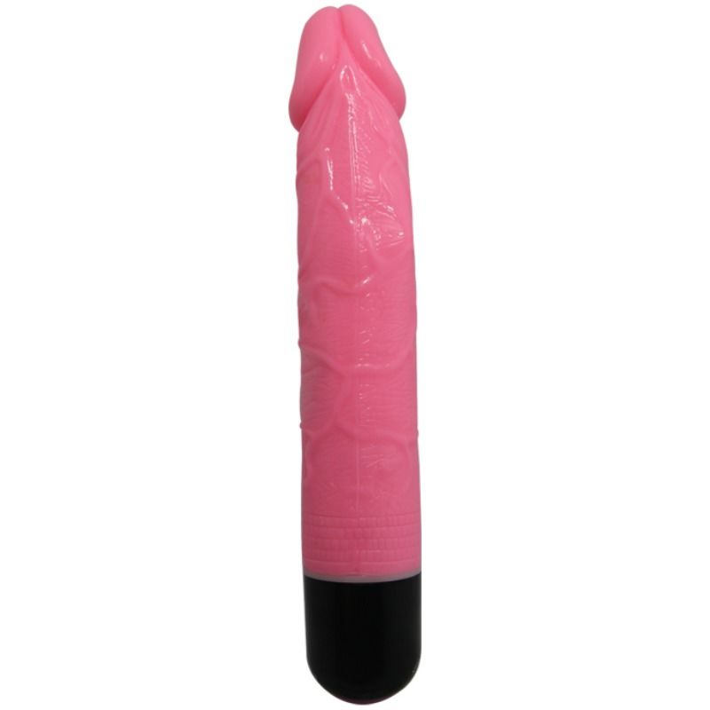 BAILE - VIBRATORE SEX REALISTICO COLORATO ROSA 23 CM - immagine 4