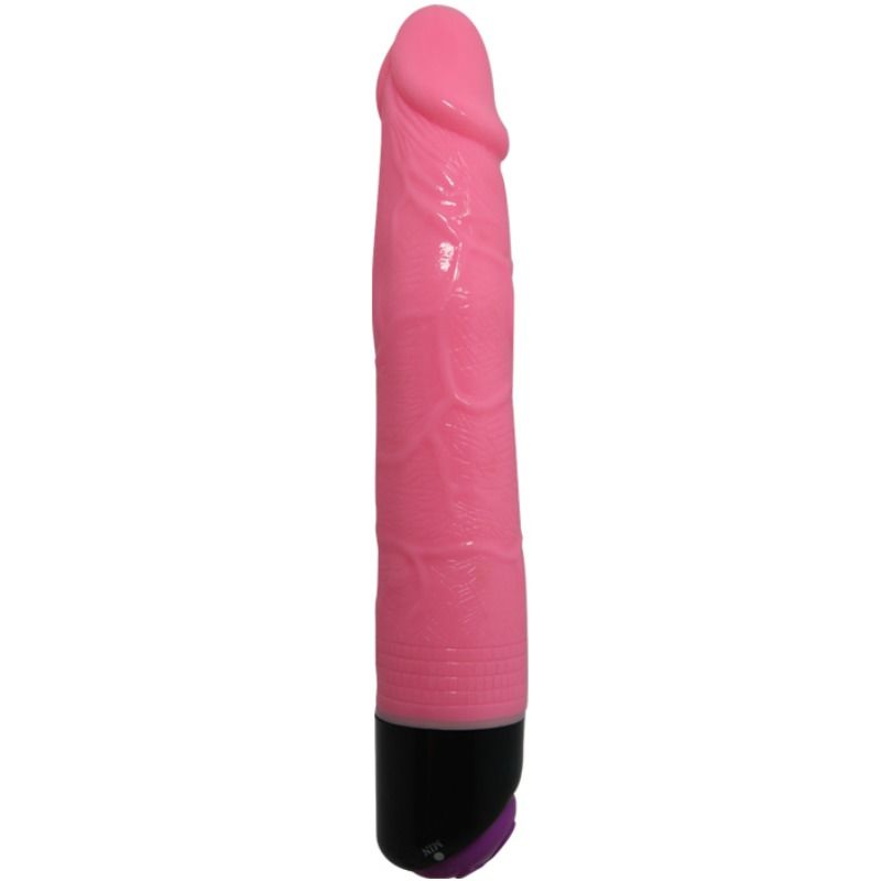 BAILE - VIBRATORE SEX REALISTICO COLORATO ROSA 23 CM - immagine 2