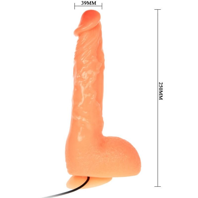 BAILE - DILDO VIBRANTE DEL PENE CON SENSAZIONE REALISTICA DI VIBRAZIONE - immagine 3