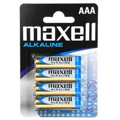 MAXELL – BATTERIA AAA 4 PZ MAXELL – BATTERIA AAA 4 PZ