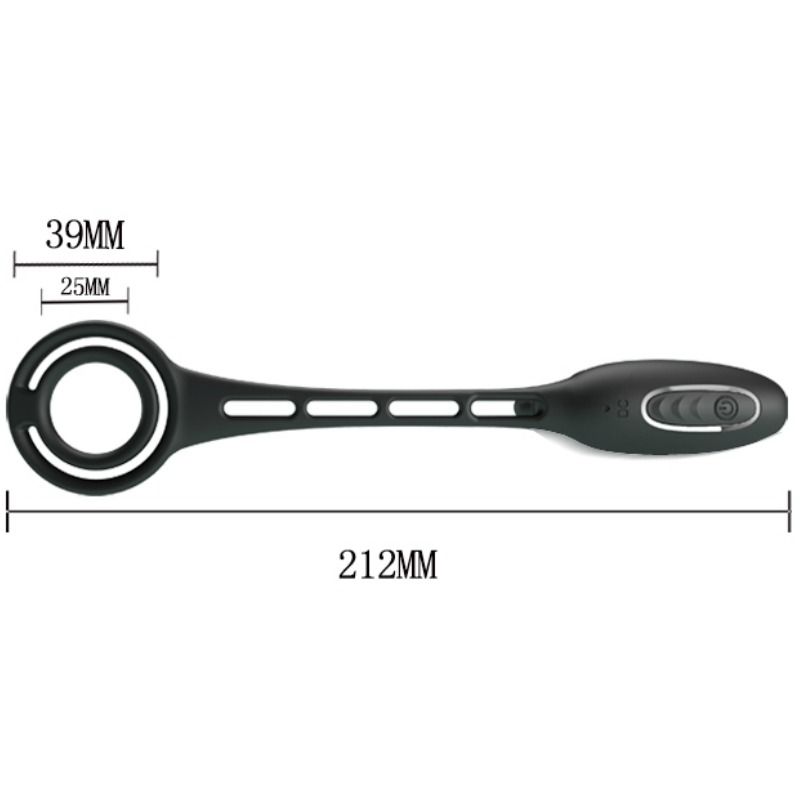 PRETTY LOVE - ANELLI PER PENE CON SPINA VIBRATORE - immagine 9