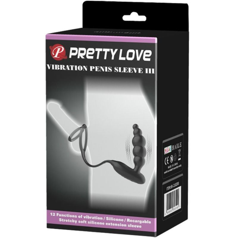 PRETTY LOVE - ANELLI PER PENE CON SPINA VIBRATORE - immagine 10