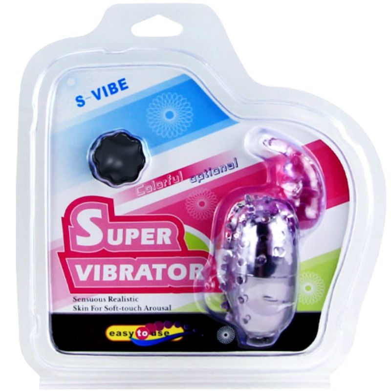 BAILE - UOVO VIBRANTE SUPER VIBRATORE CON STIMOLATORE - immagine 6