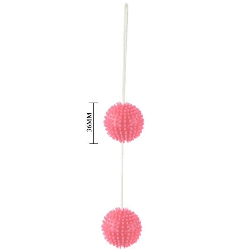 BAILE - UN PIACERE PROFONDO SFERE ROSA STRUTTURATO 3.6 CM - immagine 5