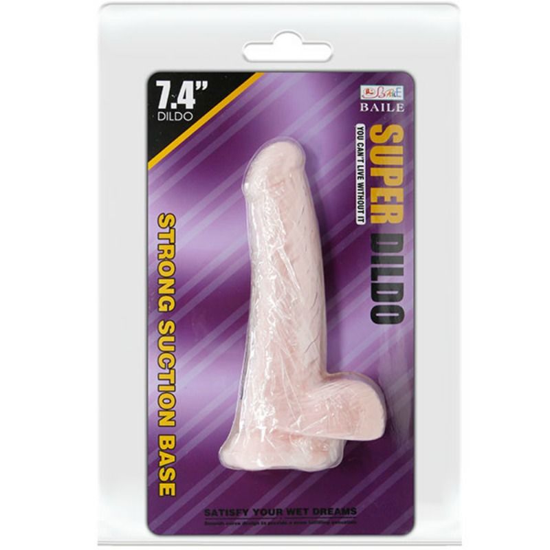 BAILE - DILDO NATURALE SUPER REALISTICO 18.8 CM - immagine 5