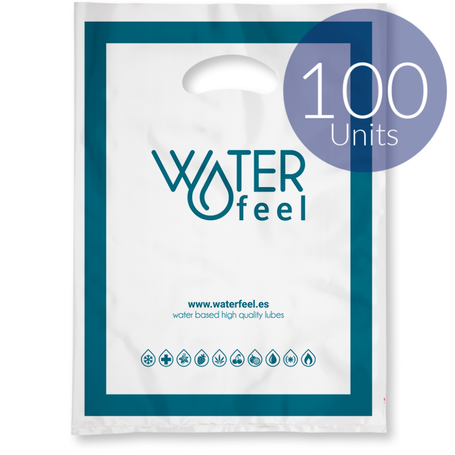 WATERFEEL – 100 SACCHETTI IN PLASTICA MEDI 30 X 40 CM