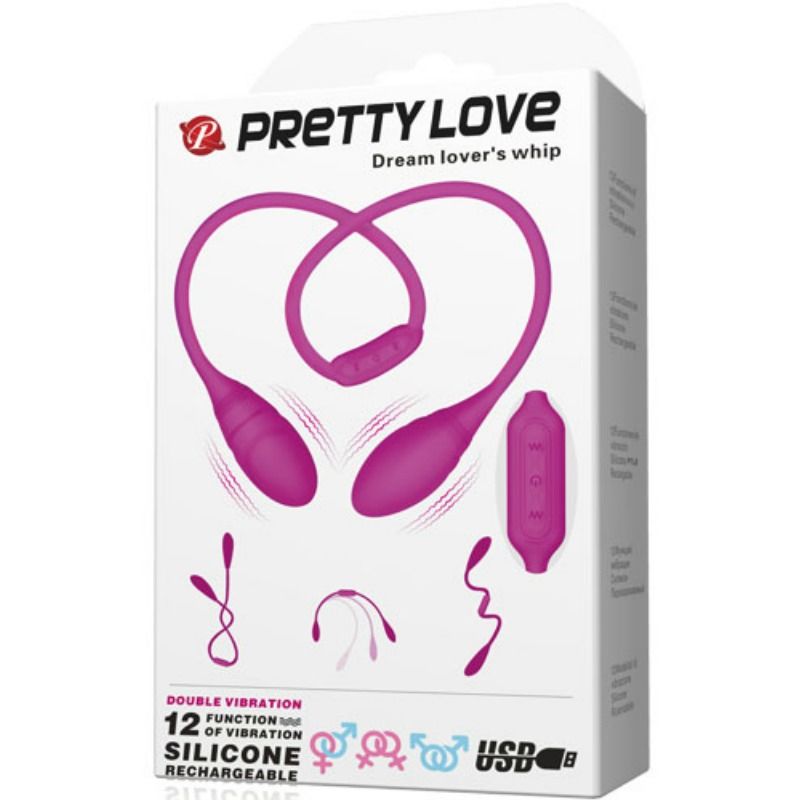 PRETTY LOVE - STIMOLATORE UNISEX DREAM LOVERS WHIP - immagine 7