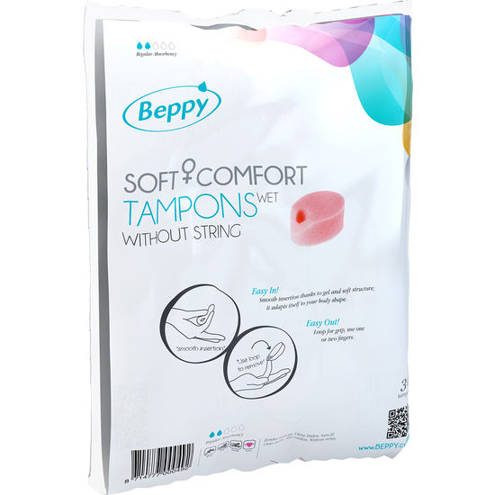 BEPPY – SOFT COMFORT TAMPONI BAGNATI 30 UNITÀ