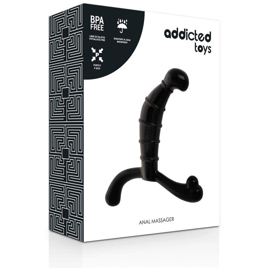 ADDICTED TOYS - PIACERE ANALE DELLA PROSTATA NERO - immagine 3