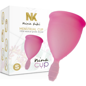 NINA KIKÍ – COPPA MESTRUALE ROSA – TAGLIA S