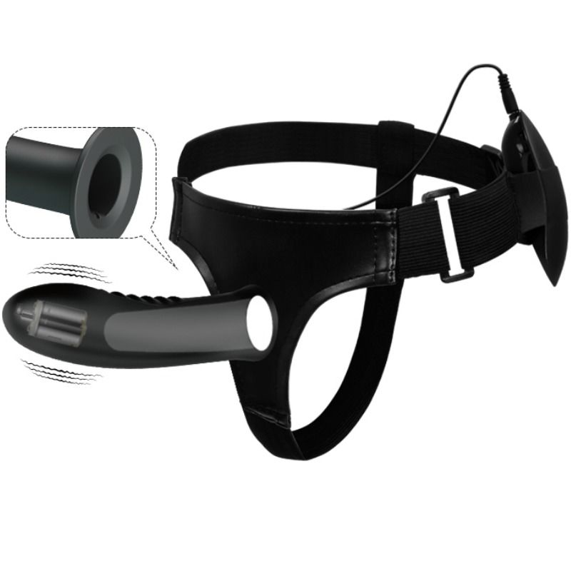 PRETTY LOVE - ABBASBAILEA LOVE MYRON STRAP ON CON VIBRAZIONE E DILDO CAVO - immagine 7