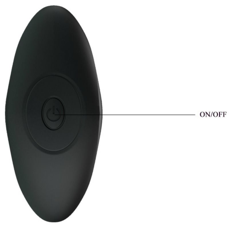 PRETTY LOVE - VIBRATORE ANALE NERO - immagine 7