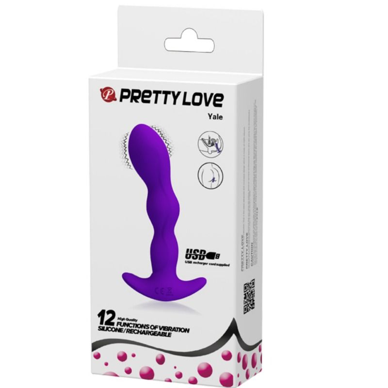 PRETTY LOVE - MASSAGGIATORE ANALE 12 MODALIT DI VIBRAZIONE LILLA - immagine 7
