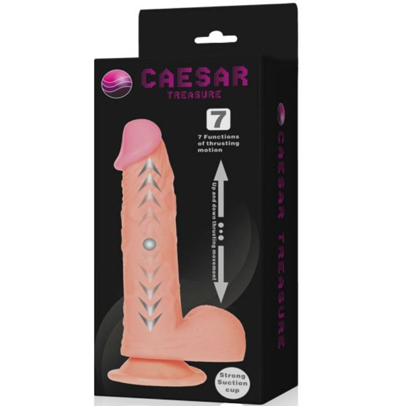 BAILE - FUNZIONE UP & DOWN DEL DILDO REALISTICO DEL TESORO DI CAESAR - immagine 2