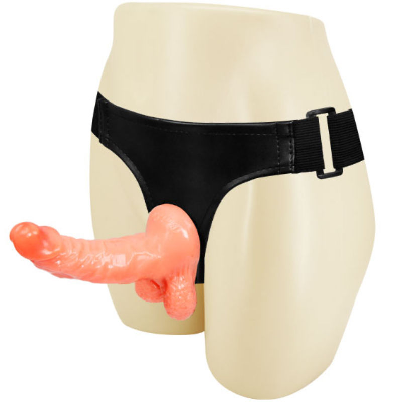 BAILE - IMBRAGATURA CON PENE REALISTICO E MUTANDINE REGOLABILI ULTRA APPASSIONATE 15.5 CM - immagine 6