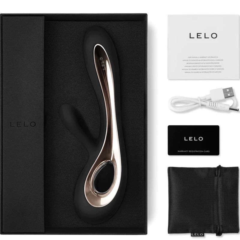 LELO - VIBRATORE CONIGLIO NERO SORAYA 2 - immagine 2