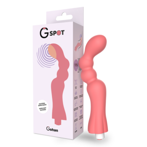 G-SPOT – VIBRATORE GOHAN G-SPOT ROSSO CHIARO