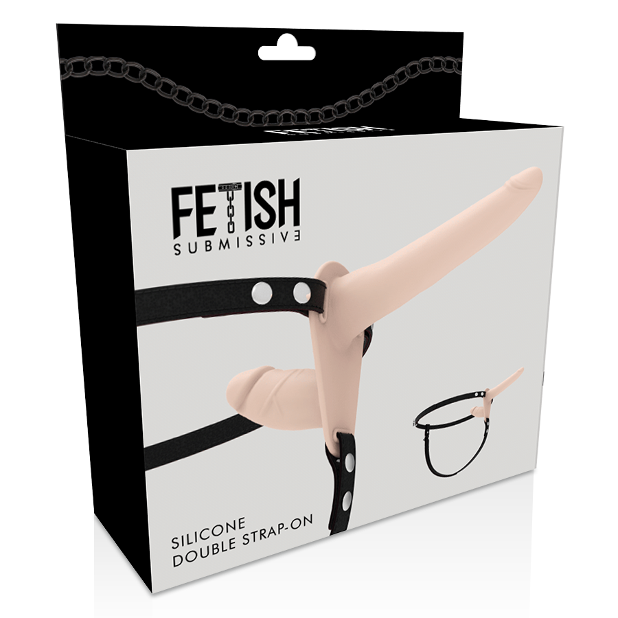 FETISH SUBMISSIVE HARNESS - DOPPIA PENETRAZIONE CARNE - immagine 5