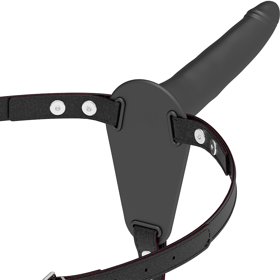 FETISH SUBMISSIVE HARNESS – SILICONE NERO 15 CM